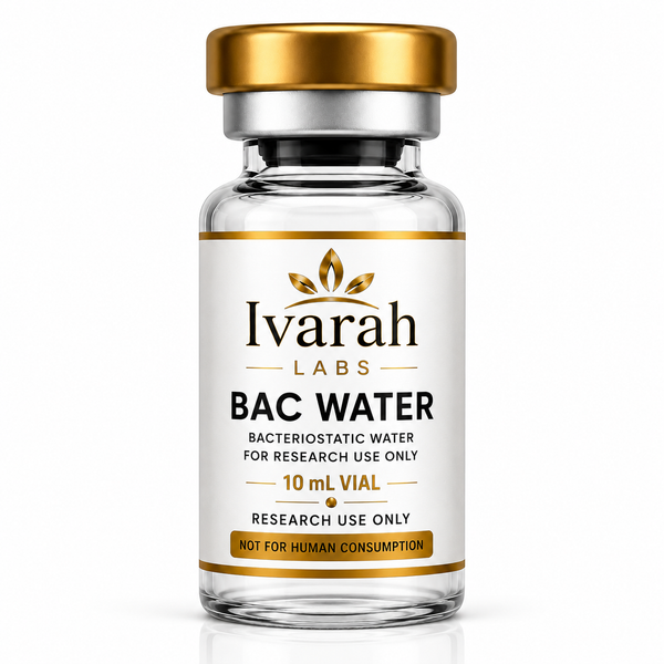 Bacteriostatic Water 10ml  Research Compound | Ivarah Labs